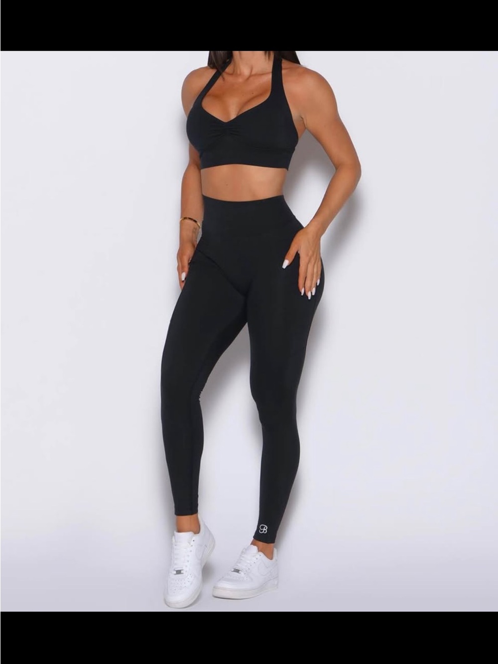 Bombshell Sportswear Black High-Rise Sculpting Leggings